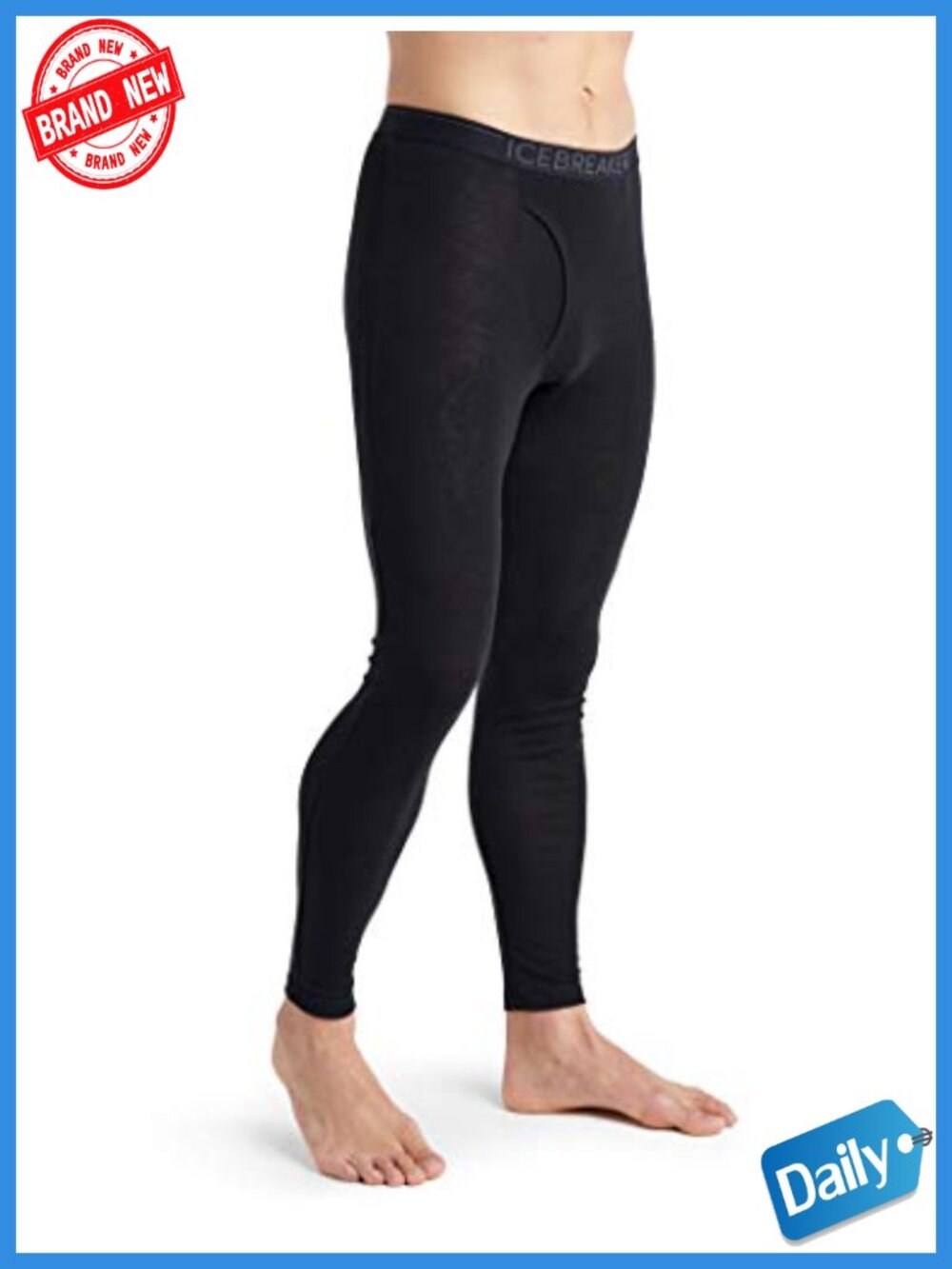 Merino Wool Thermal Base Layer Leggings - Cold Weather Long Johns